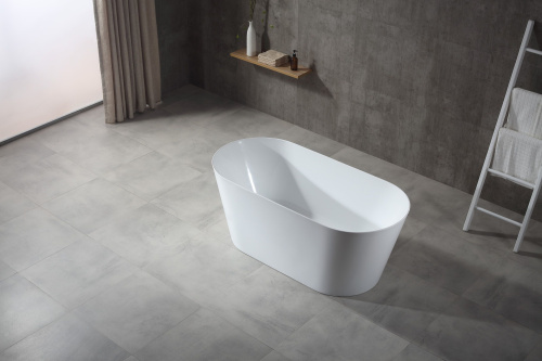 Ванна акриловая Zenon Leman 4000.000.000.000.40948 180х80 отдельностоящая овальная - фото 3